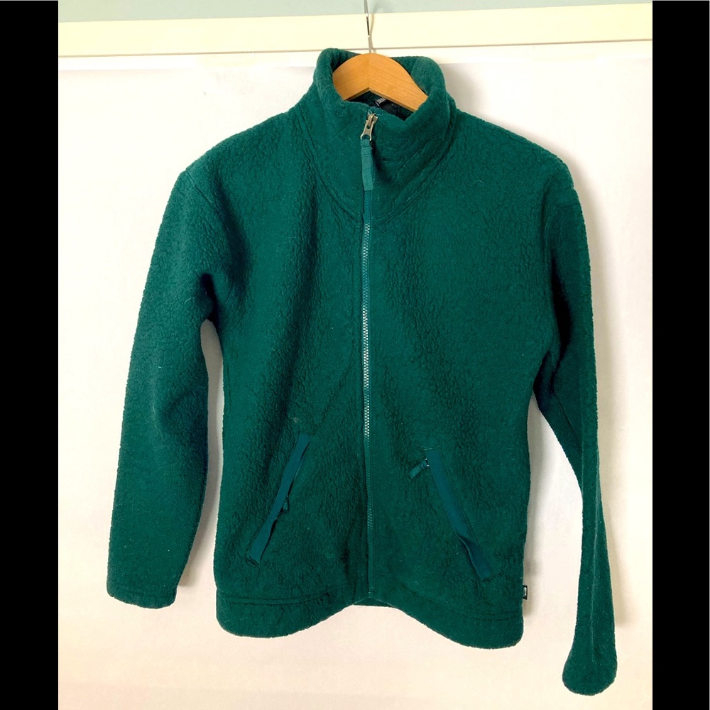 The North Face fleece zip up.